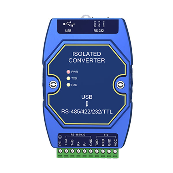 CH340 Optical Isolated Industrial Converter USB to RS485/RS232/TTL Converter CDEBYTE E810-U15C With Type-C Interface DC4.5~5.5V