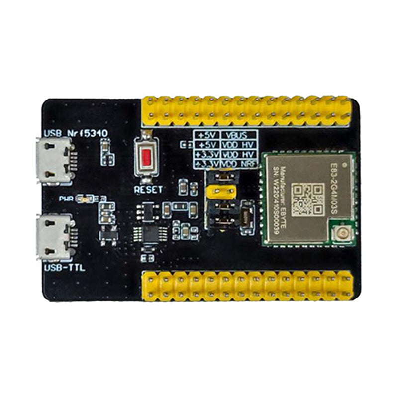 nRF5340 Wireless Mesh Bluetooth Test Board USB Interface CDEBYTE E83-2G4M03S-TB Easy to Develop Bluetooth Test Kit IPEX Antenna