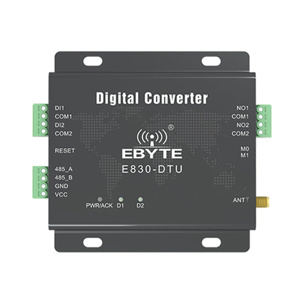 Ebyte E830-DTU(2R2-433L) long distance  2 way RS485 switch Modbus RTU rs485 ethernet switch ebyte e830