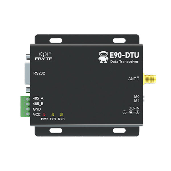 Беспроводной трансивер 433 МГц LoRa CDEBYTE E90-DTU(433L20)-V8 RS232 RS485 20 дБм Приемопередатчик PLC дальнего действия Радиомодем