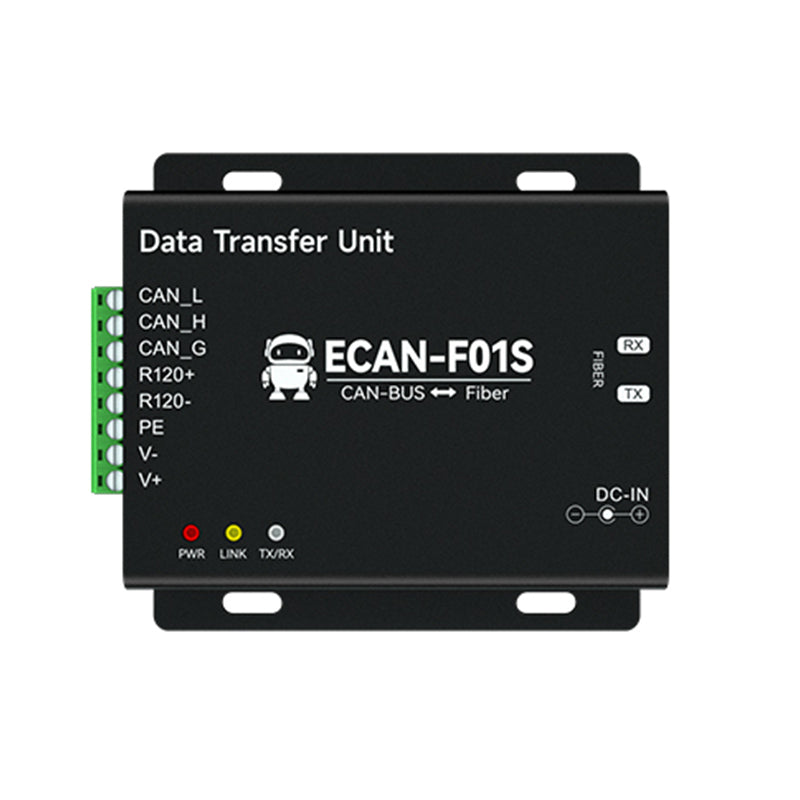 Ebyte OEM/ODM ECAN-F01S CAN2.0 to fiber converter Optical transceiver CAN-BUS to optical cat two-way transparent transmission