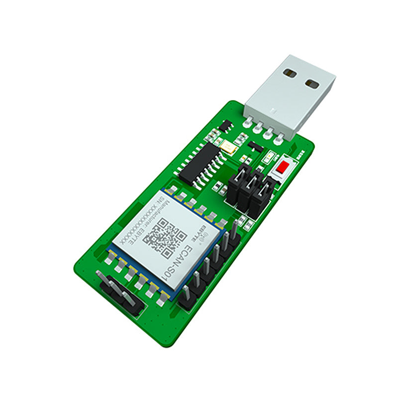 ECAN-S01-TB Test Board Can to Serial Protocol Converter Module Test Board Standard Modbus Protocol 5 Data Conversion Methods