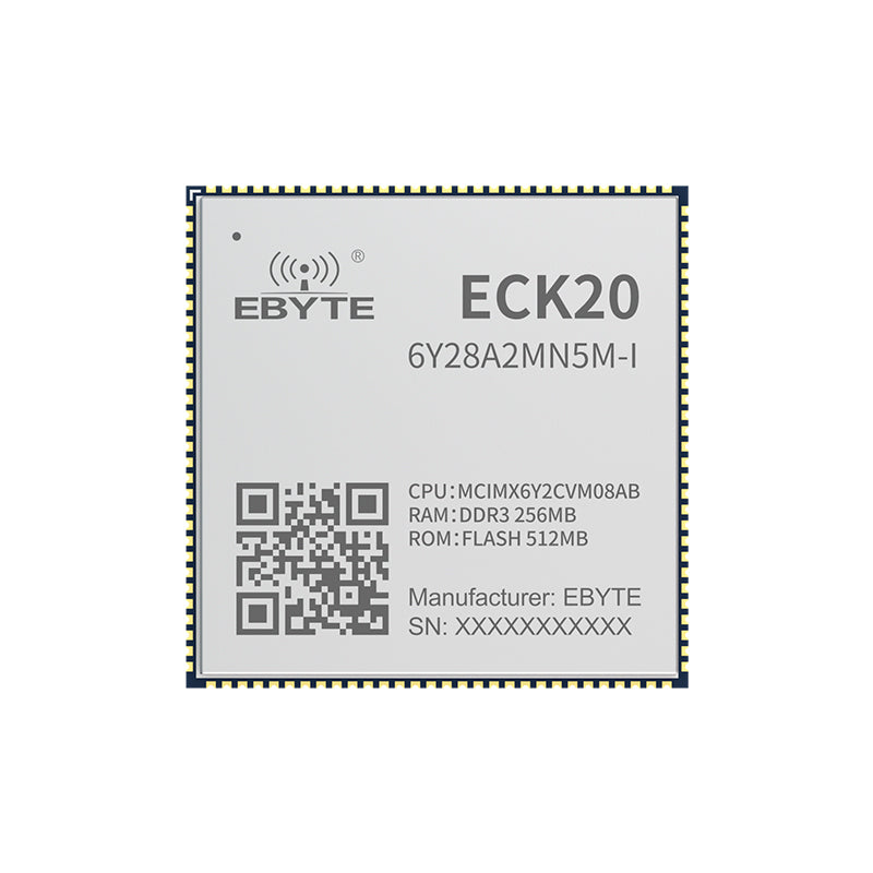 Ebyte ECK20-6Y28A2MN5M-I ARM Dual CAN Dual Ethernet low power MPU design Linux processor i.MX6ULL Embedded core board