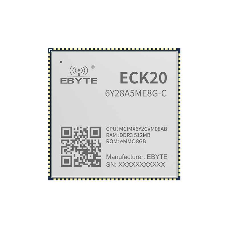 Ebyte ECK20-6Y28A5ME8G-C ARM Dual CAN Ethernet 792MHz 512MB low power MPU design Linux processor i.MX6ULL Embedded core board