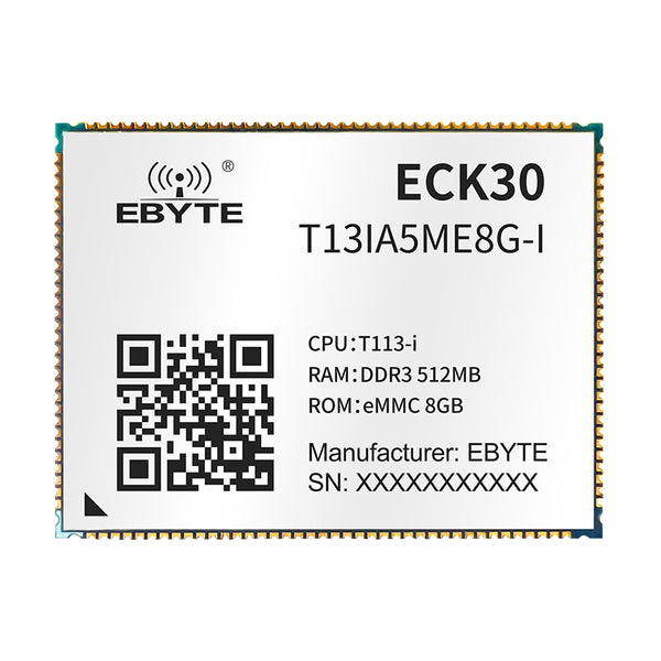 Ebyte ECK30-T13IA5ME8G-I 1.2GHz 512MB 8GB for industrial control HMI IoT T113-i processor Industrial -grade embedded core board