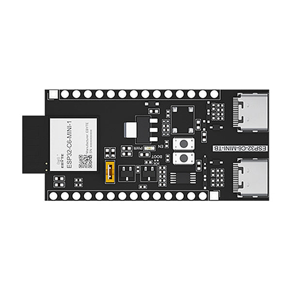 2.4G WIFI Bluetooth Test Board CDSENET ESP32-C6-MINI-1-TB WIFI 6 BLE5.3  ESP32-C6 MQTT 4 Flash IPV6 AT Command