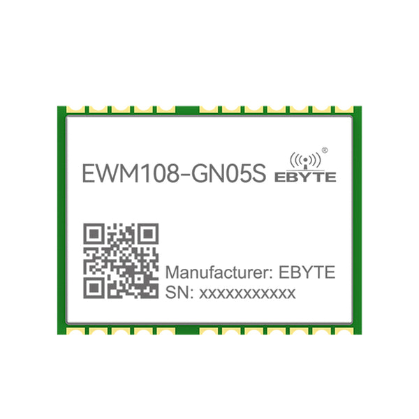 Ebyte EWM108-GN05S UART Sub-meter BDS/GPS/GLONASS/Galileo/QZSS/SBAS GNSS Dual-frequency positioning wireless module