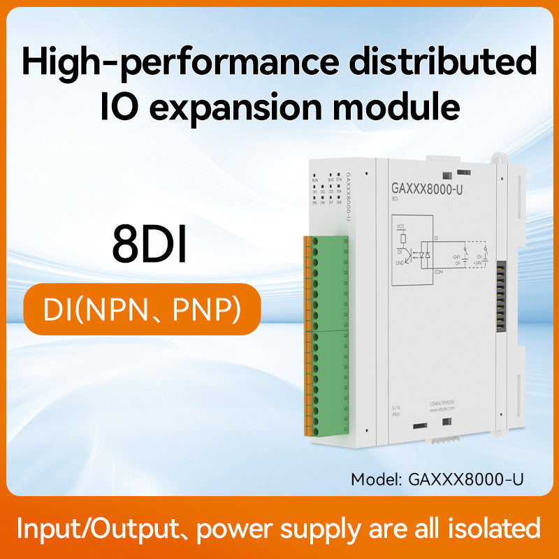 Ebyte M31 Series 4DI+4DO+4AI 8DI+8DO Modbus TCP/RTU RJ45 RS485 Second Generation High Performance Distributed IO Host Extension Modules