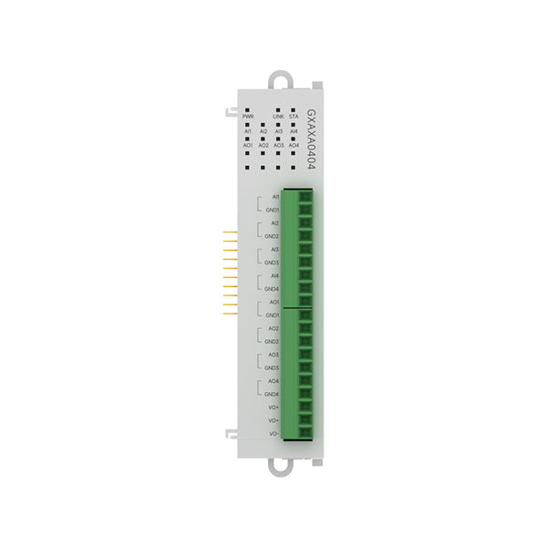 Ebyte 4AI+4AO GXAXA0404 expansion module Support Modbus TCP/RTU RJ45/RS485 Distributed remote IO wireless module