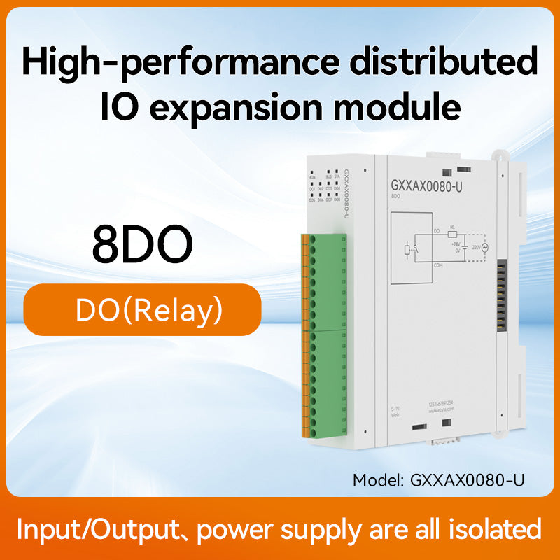 Ebyte M31 Series 4DI+4DO+4AI 8DI+8DO Modbus TCP/RTU RJ45 RS485 Second Generation High Performance Distributed IO Host Extension Modules