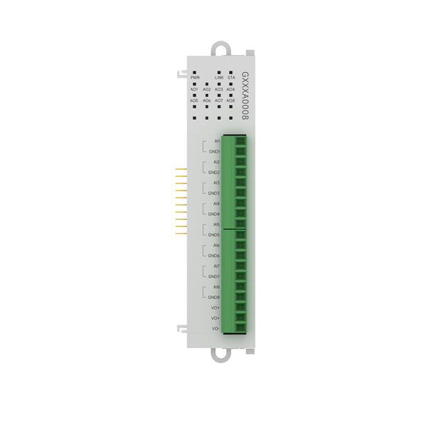 Ebyte 8AO GXXXA0008 expansion module Support Modbus TCP/RTU RJ45/RS485 Distributed remote IO wireless module