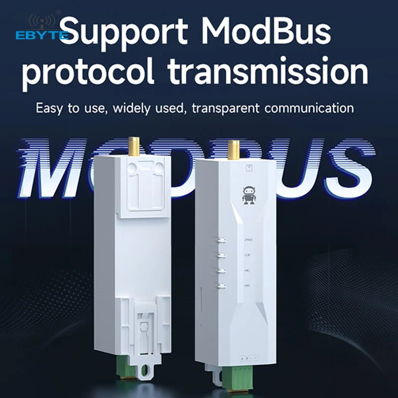 Ebyte EWD95M C series R485/RS232 6km High-speed Continuous Data Transmission Radio Micro DlN-rail DTU Wireless Data Radio LORA 433MHz