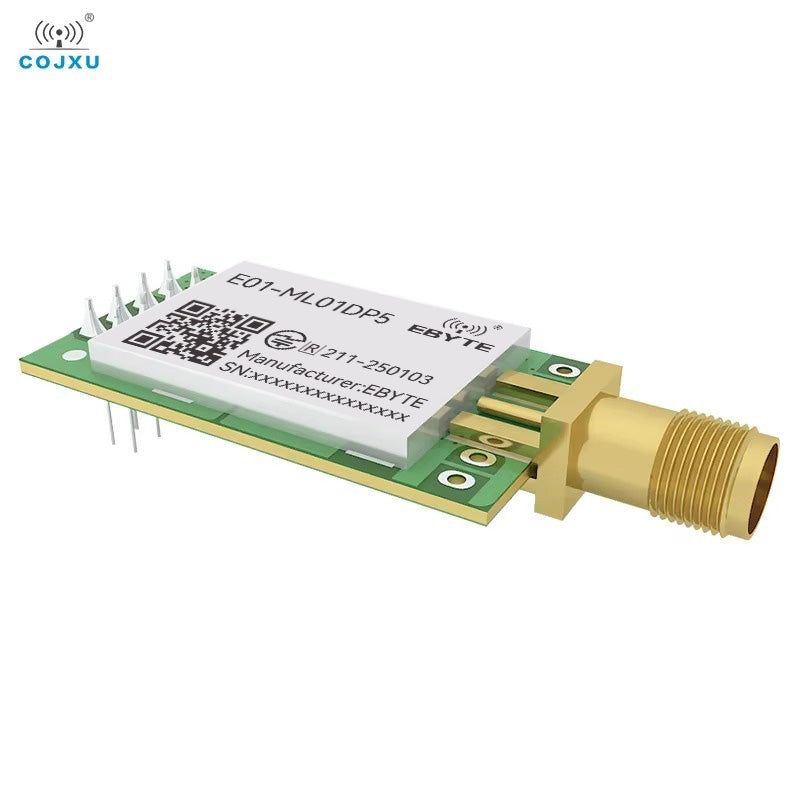 EBYTE E01-ML01DP5 nRF24L01P 2,4 GHz PA LNA 20 dBm Wireless Modul SPI Antenne SMA-K Transceiver Empfänger Tansmitter