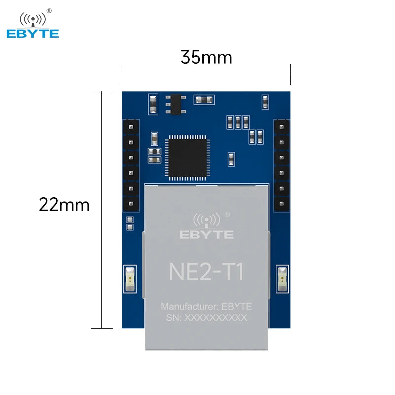 EBYTE NE2-T1 single serial port server module TTL serial port to Ethernet module communication modbus industrial grade