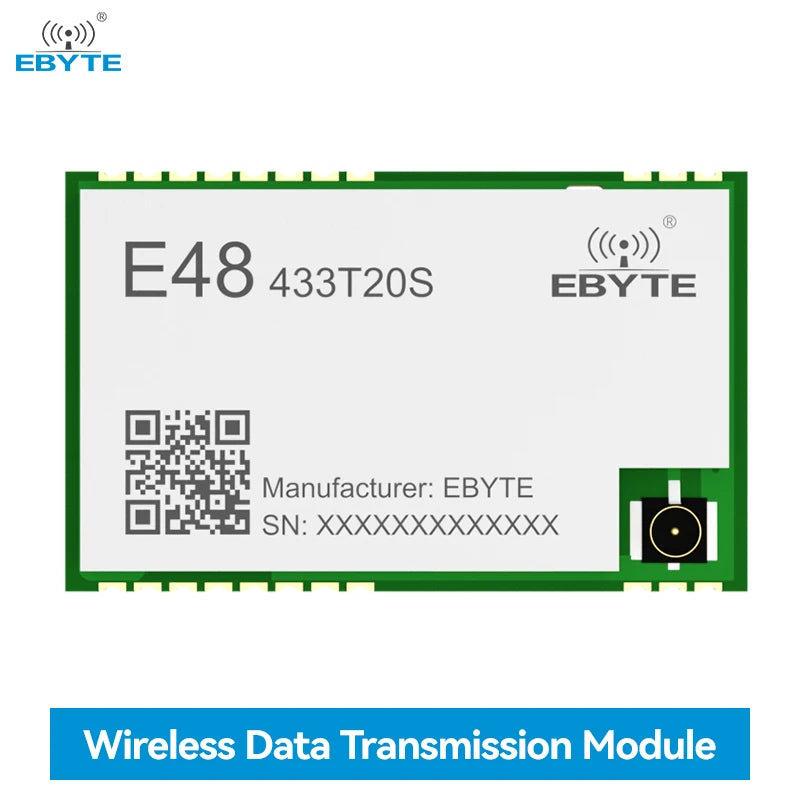 Ebyte E48-433T20S 3.5km 20dBm Automatic frequency hopping TTL Level output 433MHz wireless data transmission module