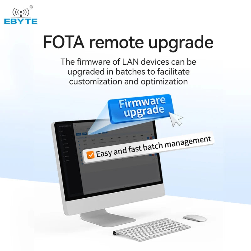 Ebyte NE2-S1 TTL serial port to Ethernet patch module modbusTCP to RTU Internet of Things MQTT communican Industrial