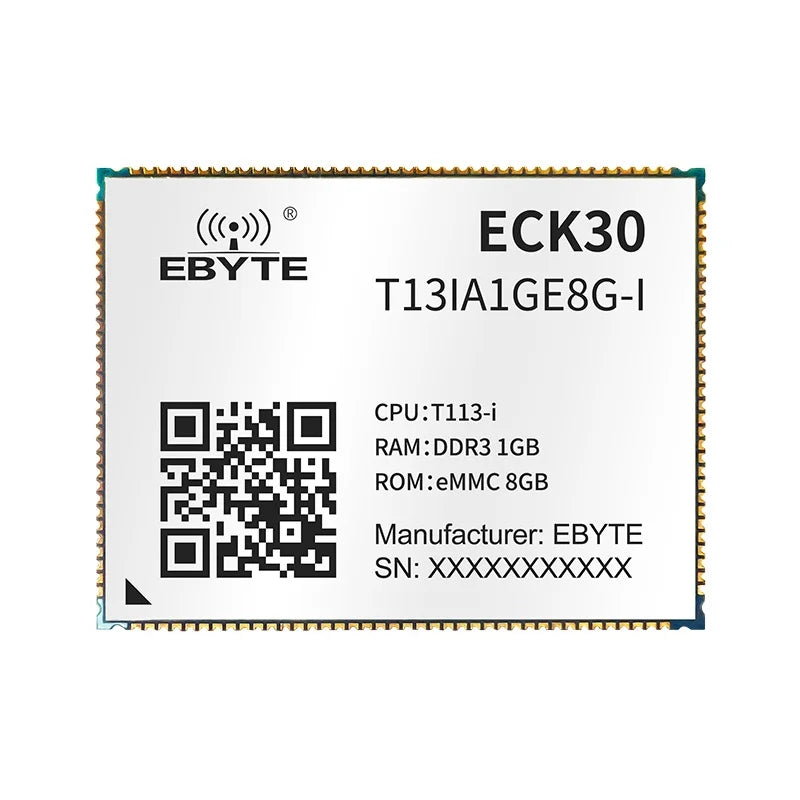 Ebyte ECK30-T13IA1GE8G-I 1.2GHz 8GB for industrial control HMI IoT T113-i processor Industrial -grade embedded core board