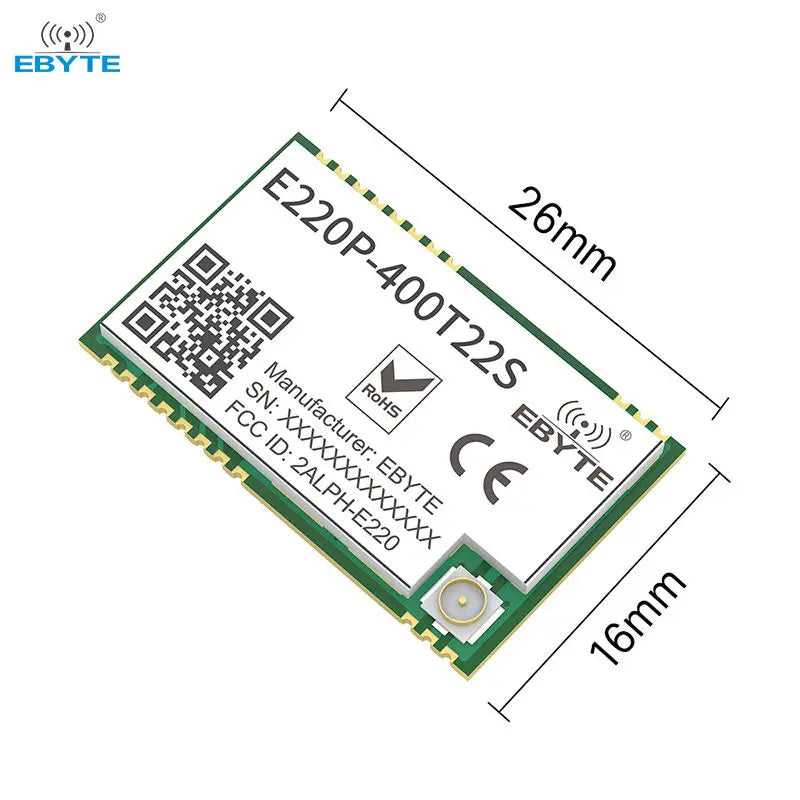 EBYTE OEM/ODM E220P-400T22S PA+LNA LLCC68  long-distance stable transmission 433mhz rf transceiver module