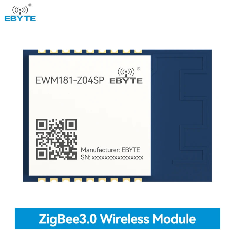 Ebyte EWM181-Z04SP Ad Hoc Network Data transmission UART PCB antenna interface 4.5dBm 2.4GHz ZigBee3.0 Serial wireless module