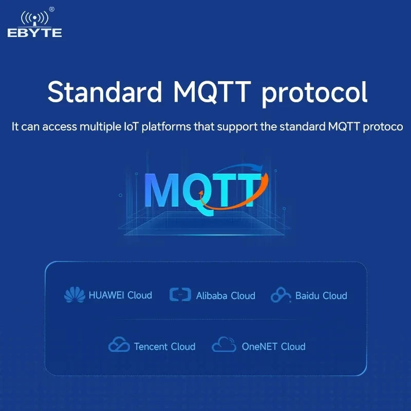 CDEBYTE EBT3002 Ethernet Chip Serial Port TTL Level to RJ45 Modbus TCP to RTU MQTT HTTP Low Power Modbus Gateway