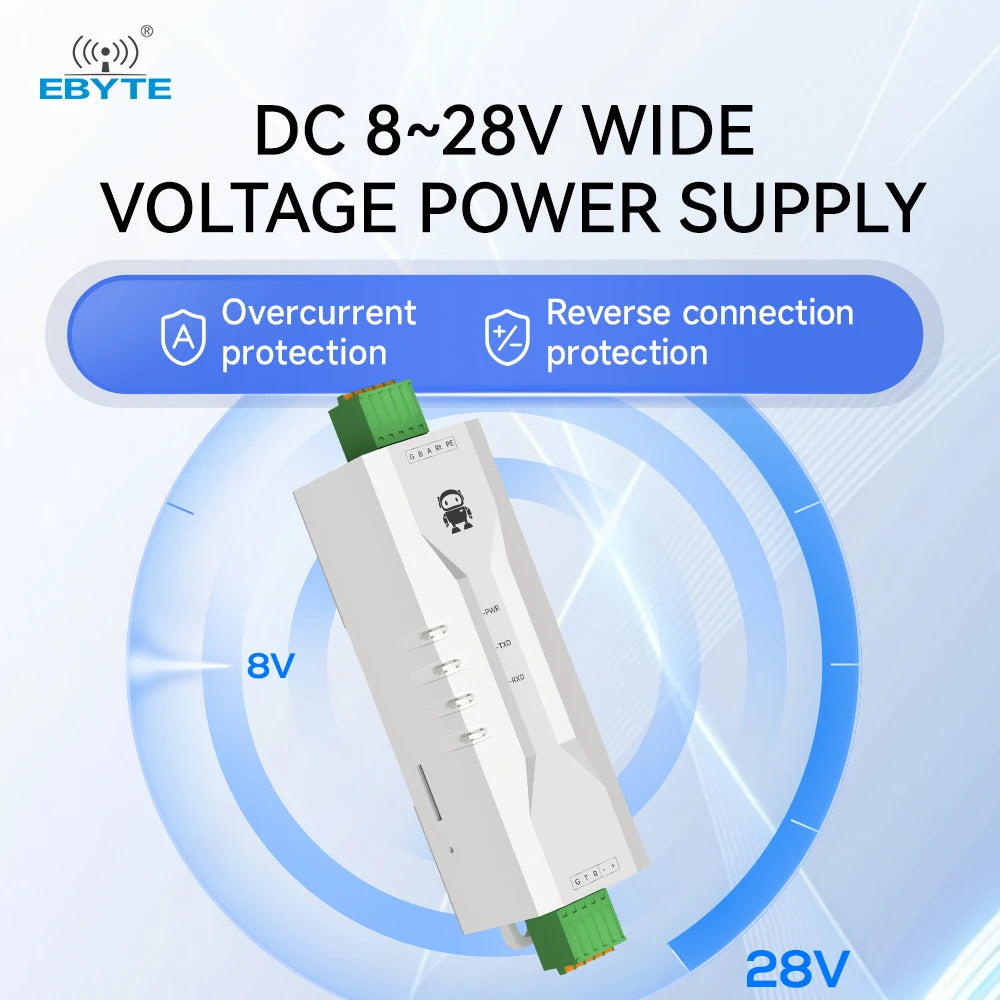 Ebyte E810-Z01M EMC Level 3 Bidirectional Serial Protocol Module Industrial RS232 to RS485 Isolation Converter