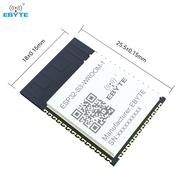 Buy Ebyte ESP32-S3-WROOM-1 Price espressif 200m buy esp32 s3 802.11 b/g/n and Ble 5.0 2.4GHz dual-core Bluetooth WiFi module