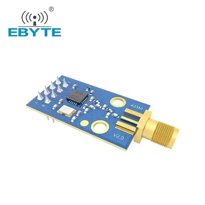 $0.00 Ebyte E07-M1101D-SMA TI CC1101 chip 10dBm Wireless Wake-up RF Transmitter Receiver Module 433MHz SPI RF wireless module