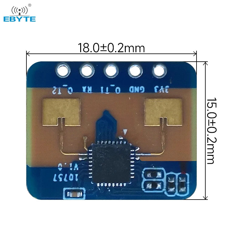 Ebyte E54-24LD12B Global frequency band Micro-motion millimeter wave sensor 24GHz Millimeter Wave Radar Wireless Module