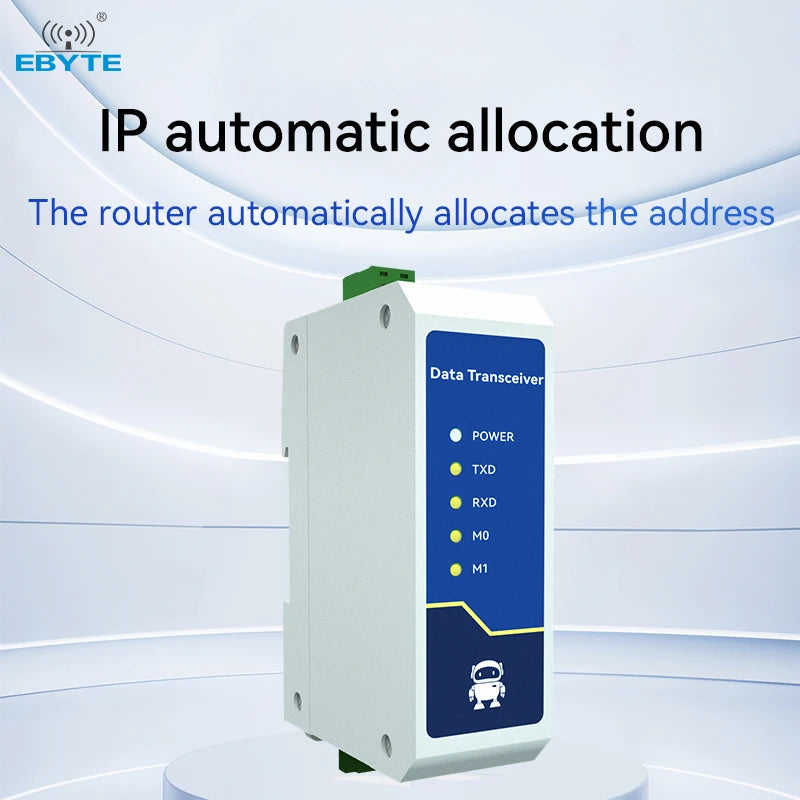 Ebyte NE2-D11A Single Serial Port Server TCP/UDP/MQTT/HTTP Multiple Modbus gateway modes S485 to Ethernet Serial Server