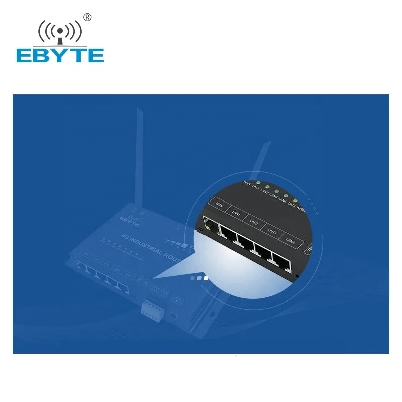 E880-IR01 Networking Modules Iot Sensors Ethernet 4G Modules Industrial Wireless Gateway Ebyte