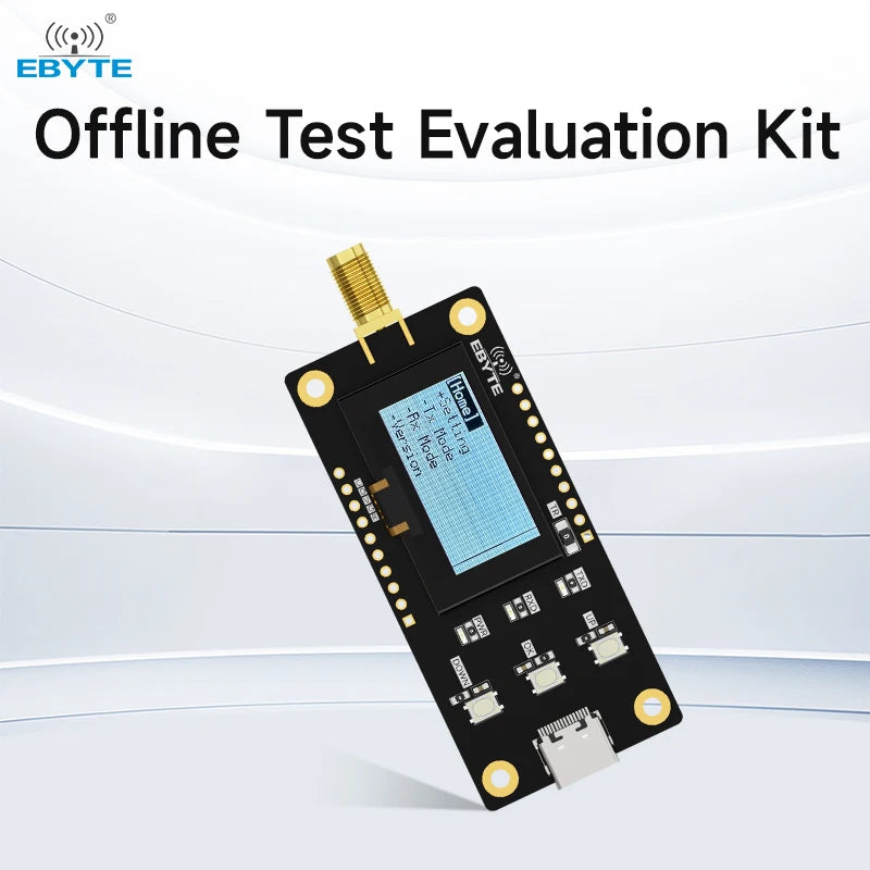 Ebyte E22-400TBL-SC Secondary Development long distance 400MHz OLED screen LORA Offline test evaluation kit RF transceiver