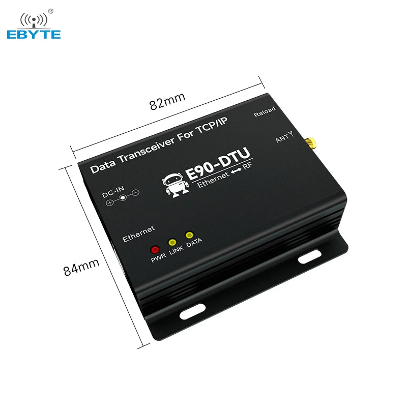 Ebyte E90-DTU(900SL22)E module long-distance sending receiving Modbus communication LoRa wireless data transmission gateway