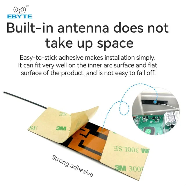 Ebyte FPC PCB Built-in Antenna 433/868/915MHz 2.4/5.8GHz Small Size Reliable Performance UFL Stable signal Module Installation