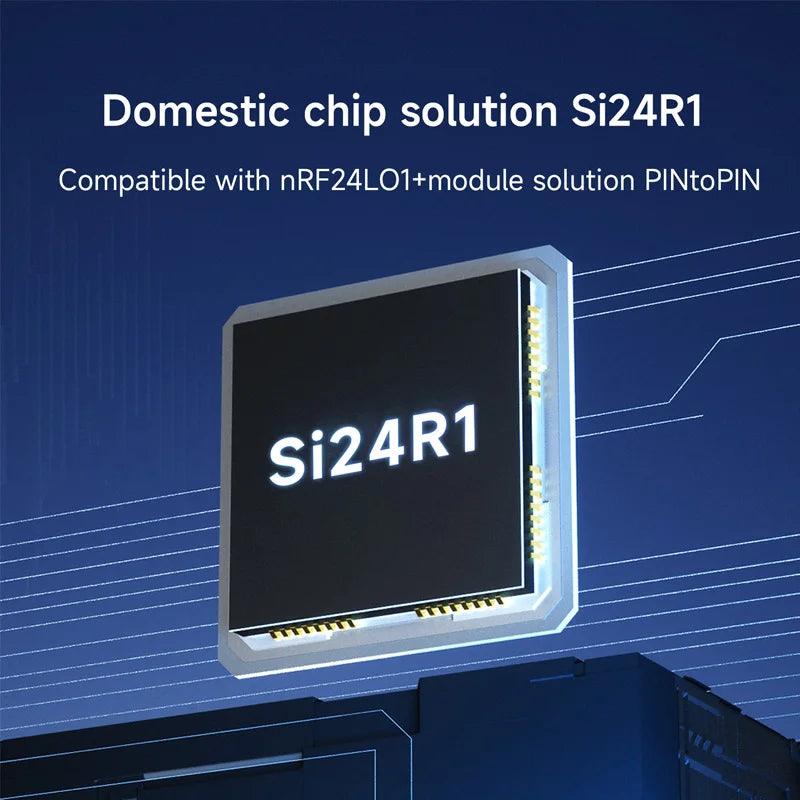 Ebyte E01C Series Si24R1 Chip SPI RF Module 7dBm 2.4G RF Wireless Module 300m Small Size with Built-in PCB Antenna 100mW