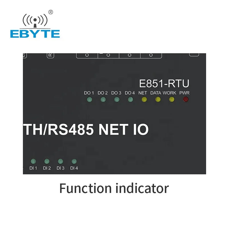 MODBUS Agriculture Iot E851-RTU(4440-ETH) 12 Channel Analog Digital Relay Output Ethernet Data Acquisition Control Module RS485