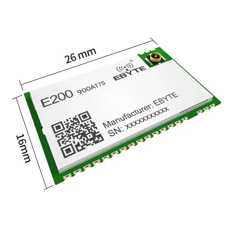 Ebyte E200-900A17S Small size Wholesale Long Range 2.4ghz wireless audio transmitter receiver module 863MHz 928MHz 17dBm