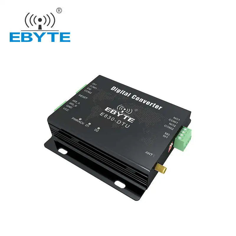 Ebyte E830-DTU(2R2-433L) long distance  2 way RS485 switch Modbus RTU rs485 ethernet switch ebyte e830