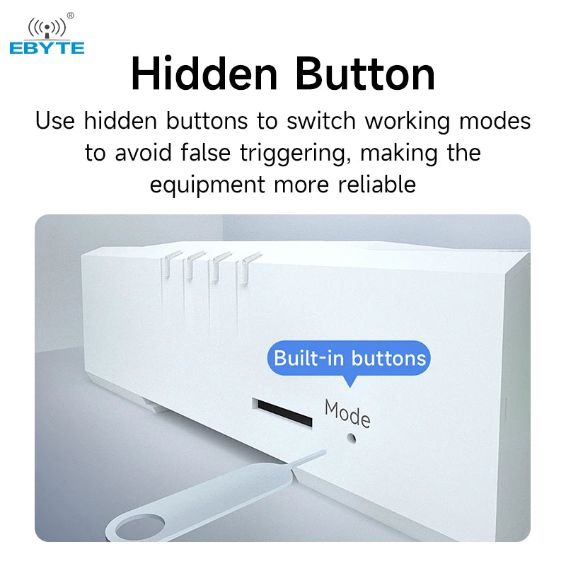 Ebyte EWD95M-433N20(485) 20dBm UART data transmission radio half-duplex transceiver Micro Wireless Data Transmission Radio