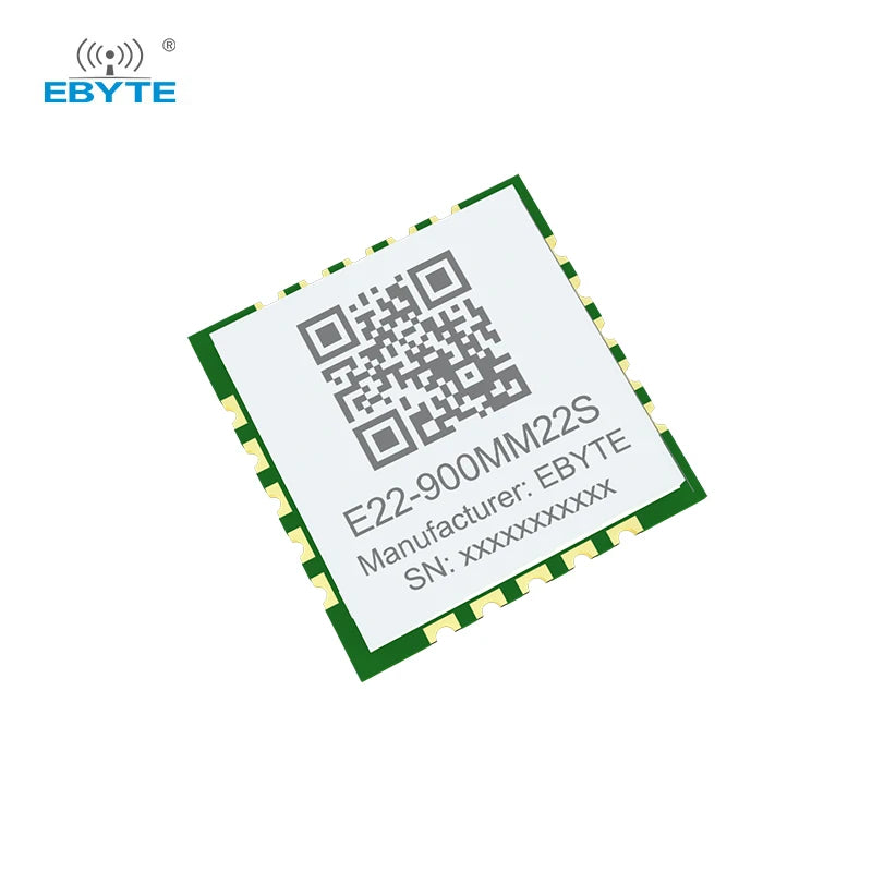 Ebyte E22-900MM22S SX1262 LoRa module 868/915MHz ultra small size Lora SMD module