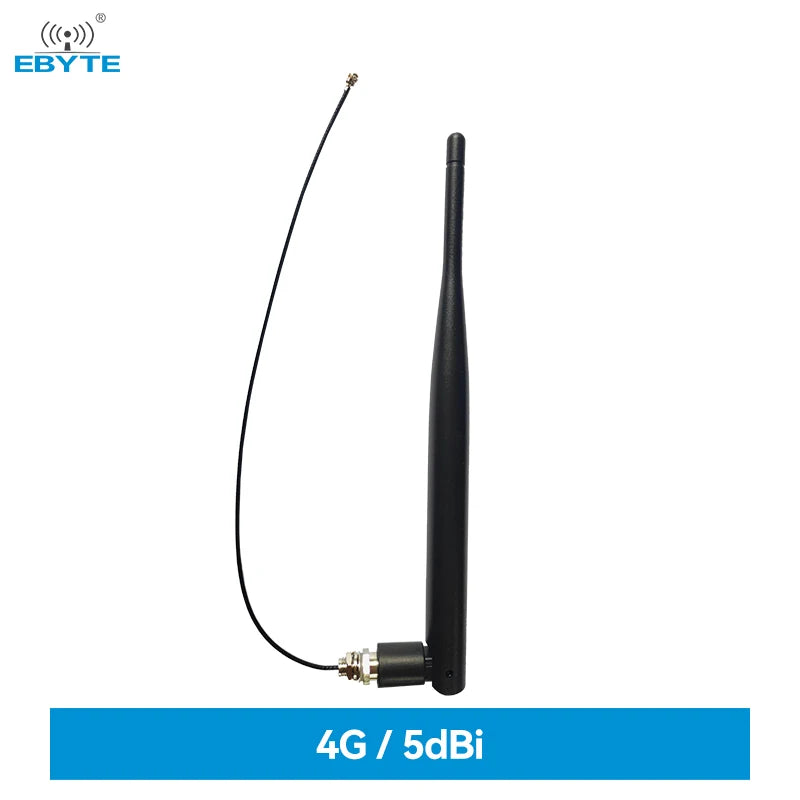 Ebyte TX4G-JKS-IPX20 4g Lte Wireless Communication Antenna 5.0dBi High Gain IPEX-1 4g wifi outdoor antenna combo T