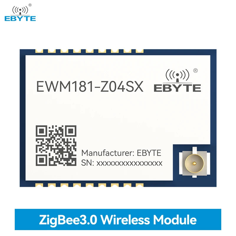 $0.1 Buy 2 Sample (Limit 2)! Pay Shipping Only to Buy Ebyte EWM181-Z04SX UART 4.5dBm 2.4GHz ZigBee3.0 Serial wireless module