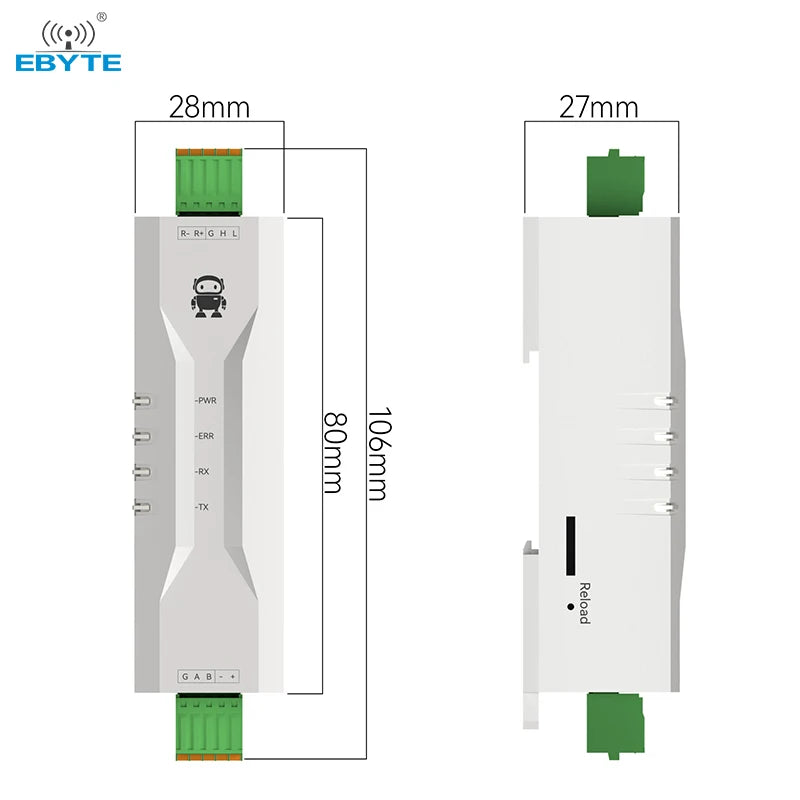 EBYTE OEM/ODM ECAN-101 Rs485 To Canbus Converter Serial Canbus Module Controller Can Switch BUS protocol converter