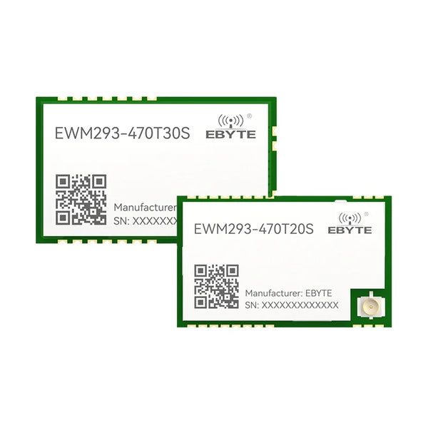 0.1$ Free Sample(Limit 2 pcs per person of all sample models) Ebyte EWM293-470T20S/30S TurMass Technology 433MHz Serial Port Module UART LPWAN Long-distance Transmission Module