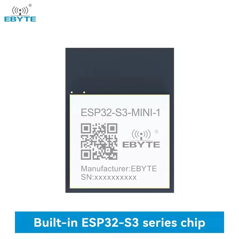 $0.00 Ebyte ESP32-S3-MINI-1 Preis Shopping espressif 200m ESP32-S3 chip protocol 802.11 b/g/n and Ble 5.0 2.4GHz dual-core Bluetooth WiFi ESP 32 WROOM Price