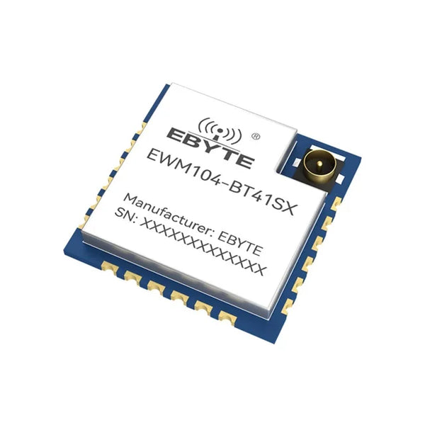 0.1$ Free Sample(Limit 2 pcs per person of all sample models) Ebyte EWM104-BT41SX SPP BLE5.4 Serial Port to Dual-mode BLE Wireless Module UART 2.4GHz at Commands Serial Port Configuration