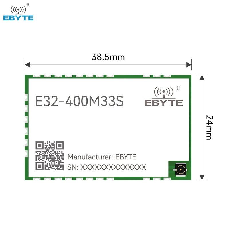 Ebyte E32-400M33S 16km LoRa Spread Spectrum Technology 33dBm SX1268 RF Transceiver Module 433/470MHz Lora wireless module