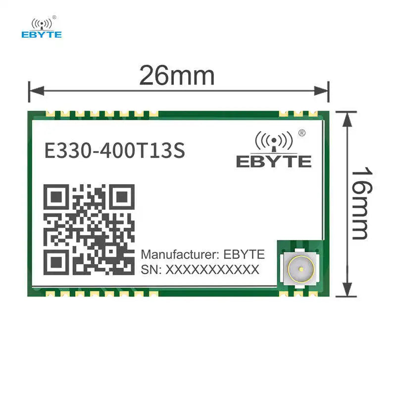 Ebyte E330-400T13S Small size and low power consumption rf transceiver module for Serial port module