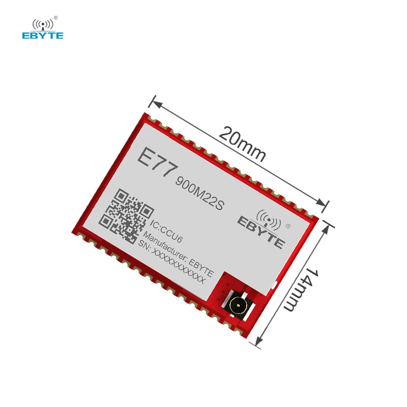 EBYTE OEM ODM E77-900M22S Small size anti-interference 868~930MHz LoRaWan module wireless communication module