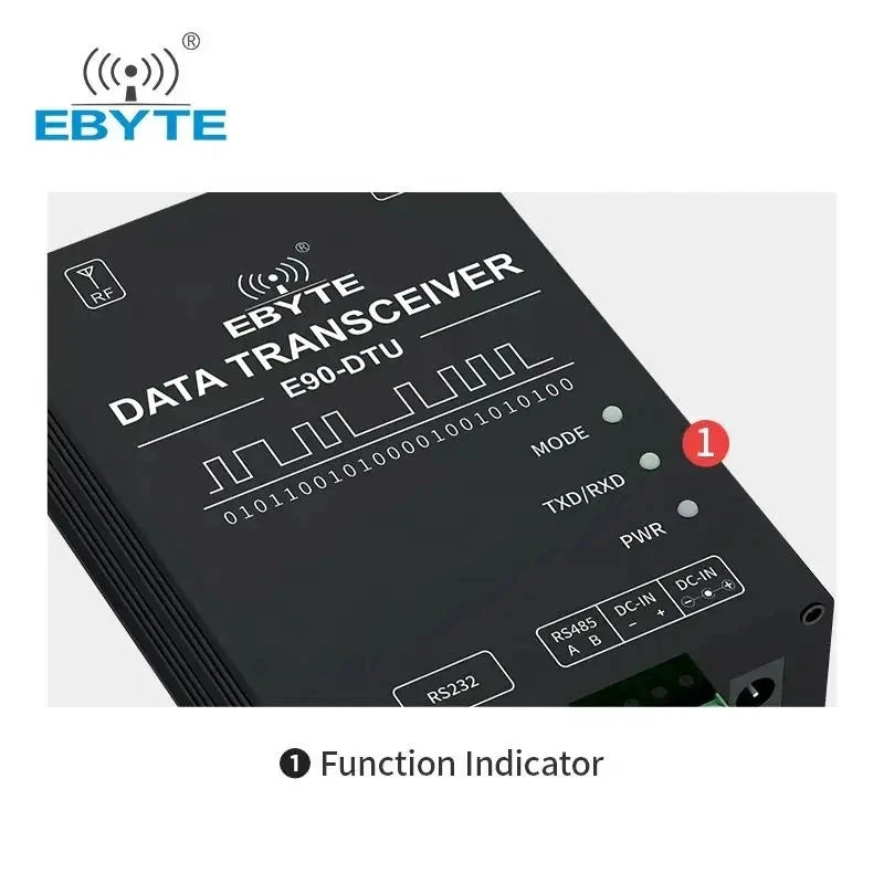 Ebyte RS232 RS485 iot device CE FCC ROHS E90-DTU(400SL22P) 433 mhz transmitter receiver sx1268 lora modem