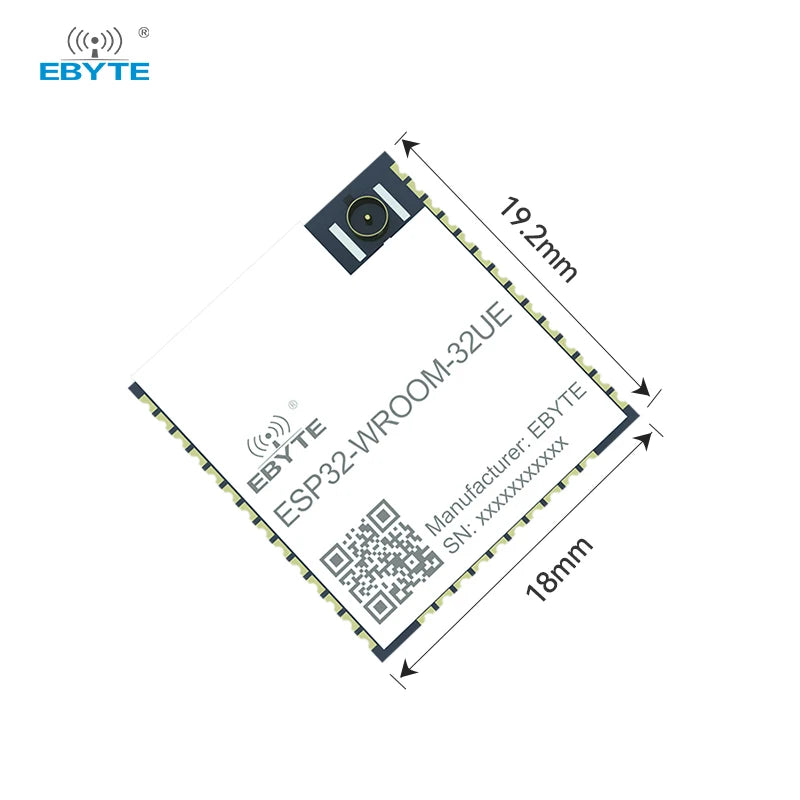 Ebyte ESP32-WROOM-32UE Module Price Buy Online espressif nodemcu Small size and low power consumption  WiFi module esp32